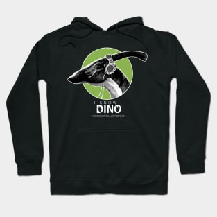 Parasaurolophus Headphones - Dark Hoodie